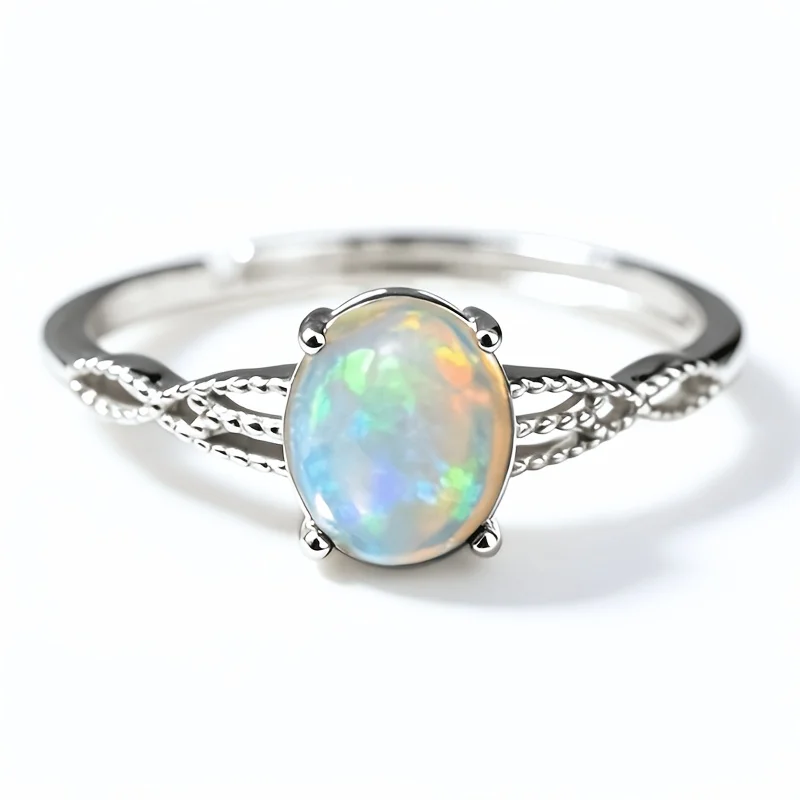1 Pce 57mm Natural Opal Ring S925 Sterling Silver Ring  | Quirky | Black Friday, Thanksgiving, Christmas Gifts