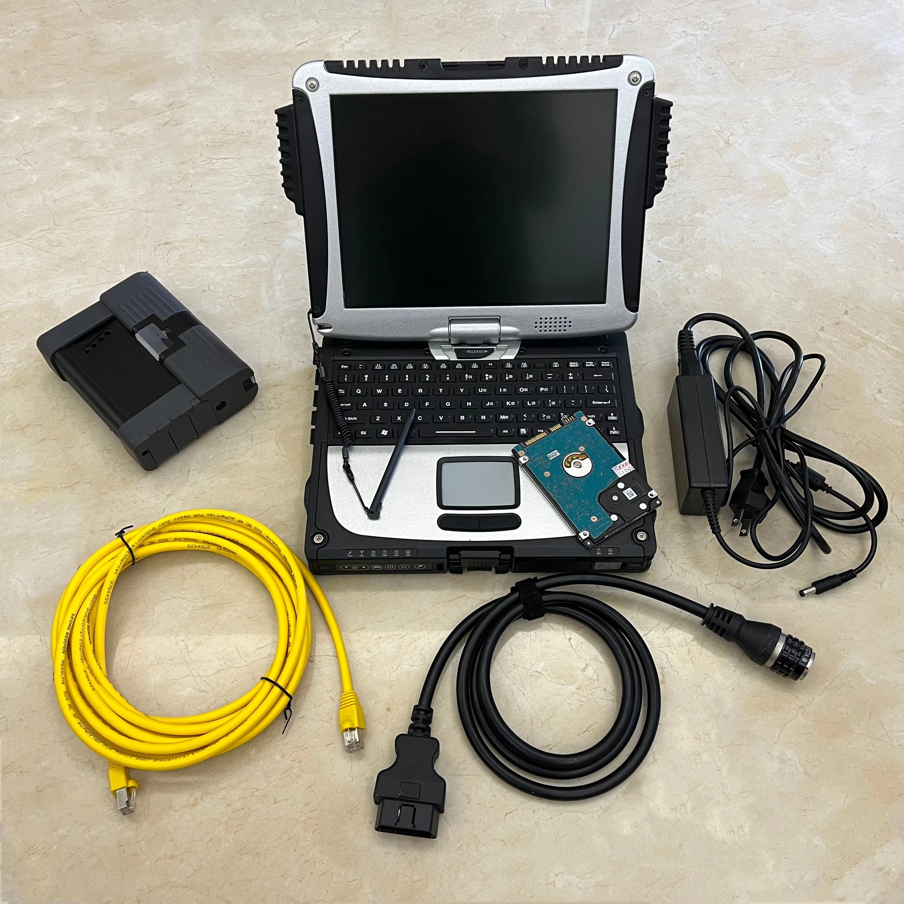 ICOM A2 Auto Diagnose Tool for BMW Cars V11.2024 Latest Software D 4.49 in Laptop CF19 8G 1TB HDD Ready to Work