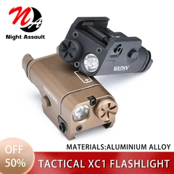 Tactical Surefir XC1 Lanterna MINI Pistola Gun Light Airsoft LED Arma Caça Momentária Para GlocK 17 18C 19 25 Fit 20MM Picatinny