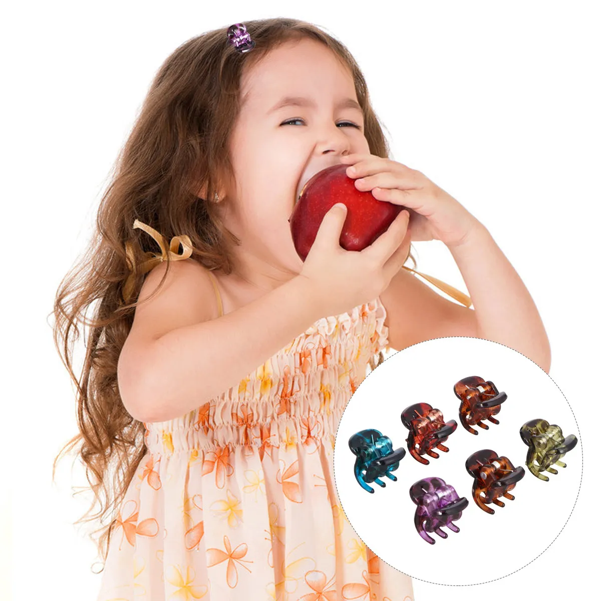 

72Pcs Hair Clamps Premium Plastic Hair Grips Comfortable Clip Set for Women Daily Hairstyle Women Hairpin