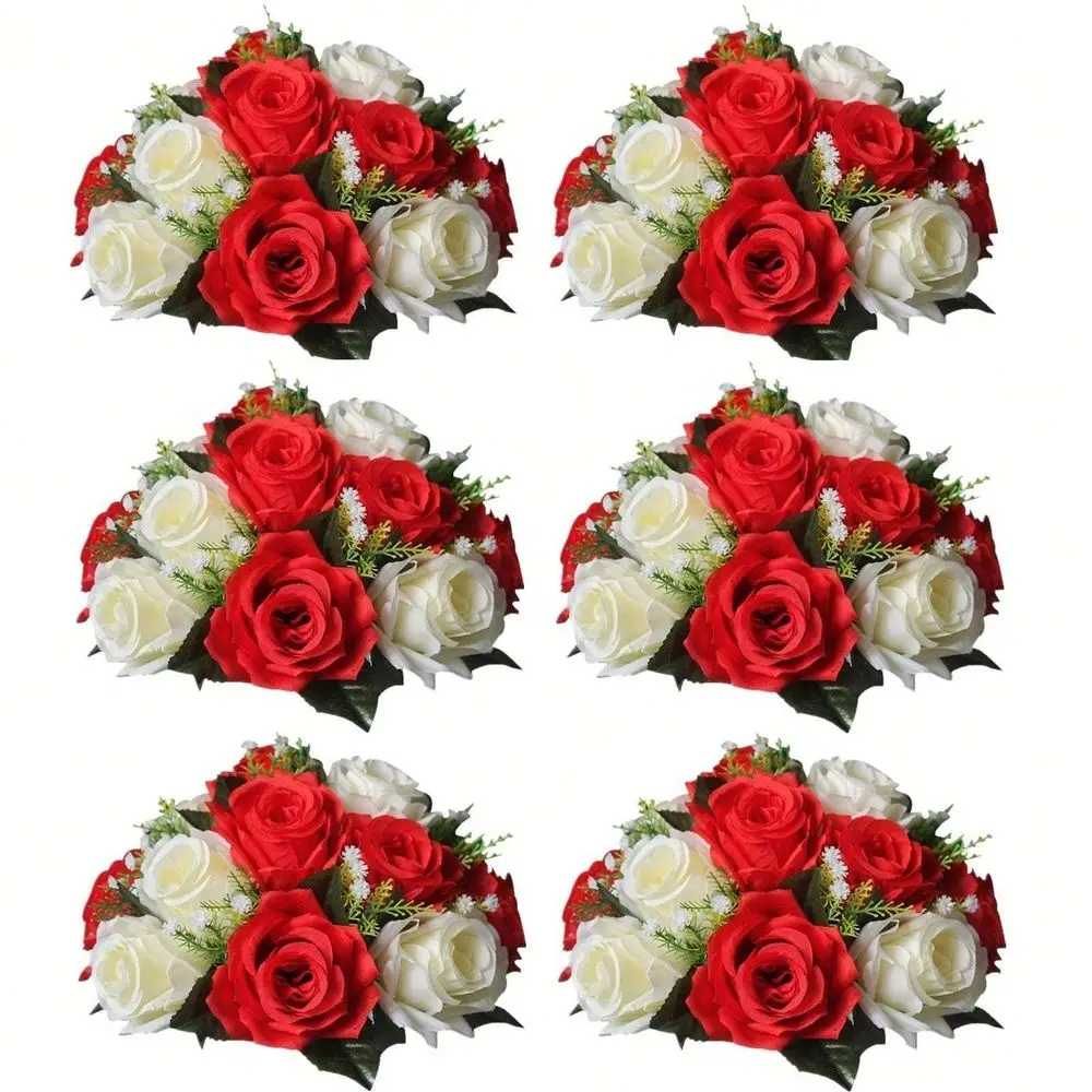 

Искусственные цветы из шелка, розы для свадебных композиций, украшения для вечеринок, дней рождения, юбилеев, цветочные композиции и декорации