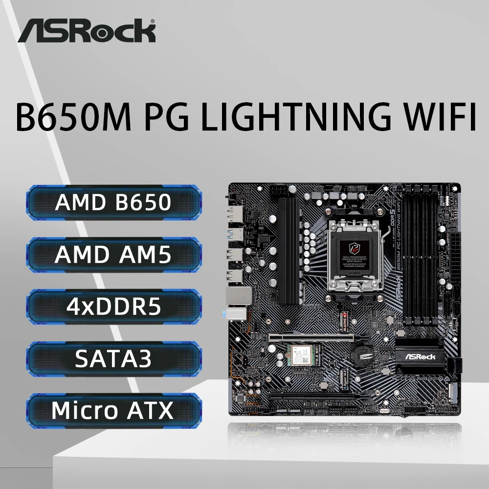 Asrock B650M Pg Lig… - image