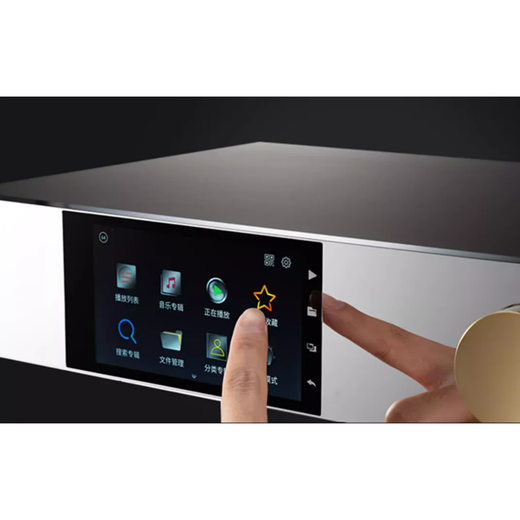 مشغل موسيقى رقمي ، DMP60 ، شاشة لمس عالية الدقة ، تدفق HIFI بدون خسارة ، رقاقة ES9038pro ، تشغيل البيانات