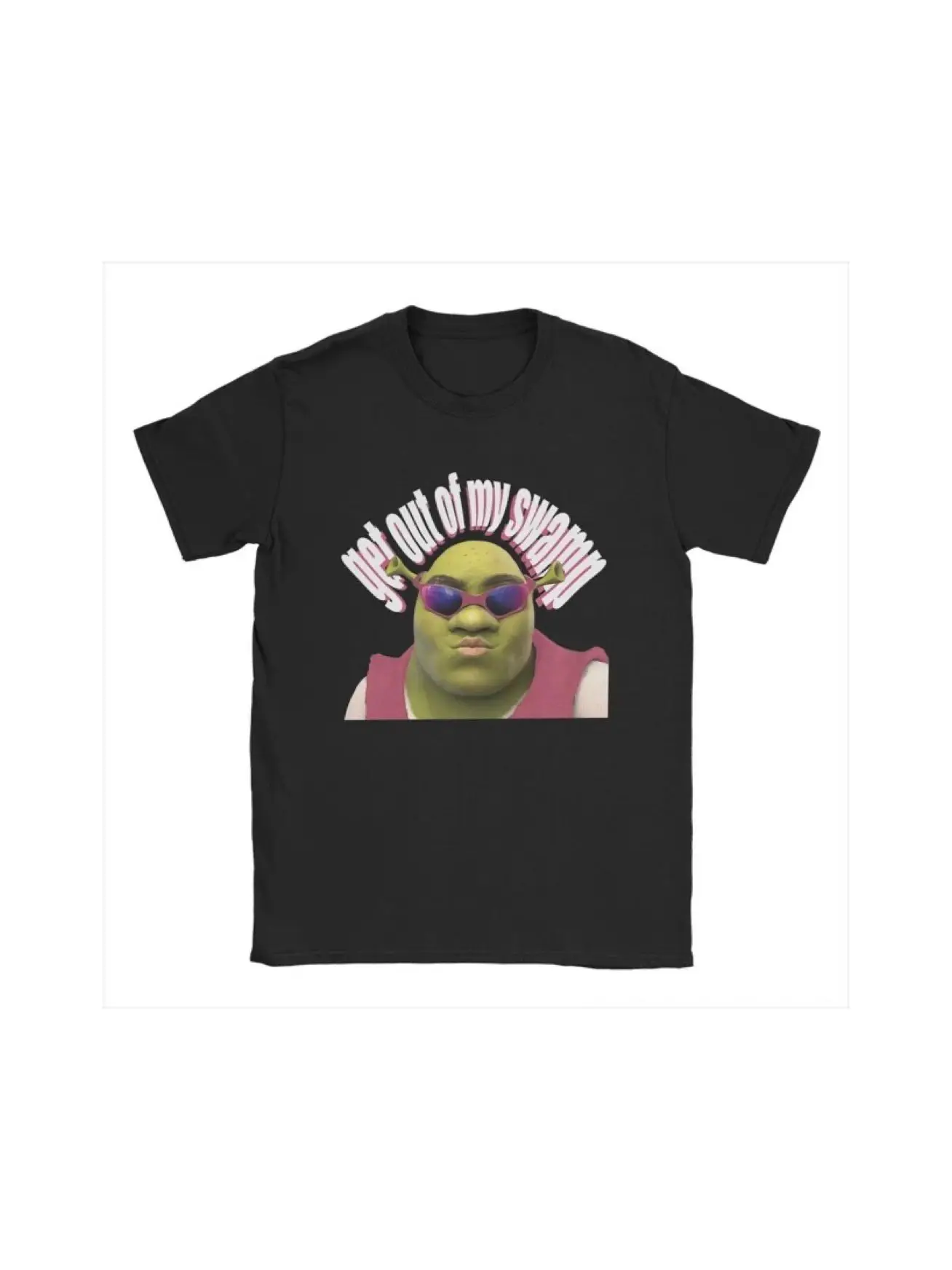 Men T-Shirt Get Out Of My Swamp Meme Humor 100% Cotton Tees Can't Today I'm Swamped T Shirts Round Neck Clothing Plus Size 77899