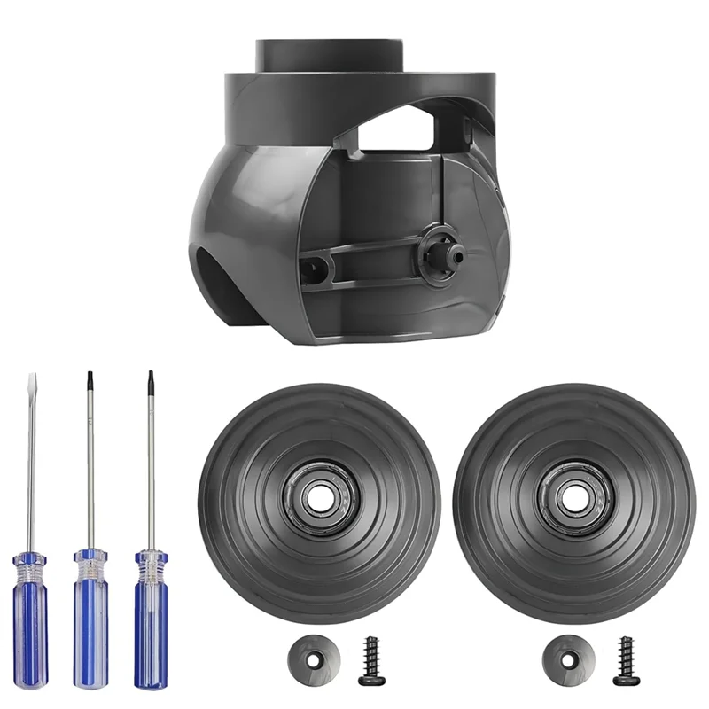 A83G-V عجلات كروية + موصل رأس المكنسة الكهربائية لقطع غيار دايسون V10 V11 V15 رأس تنظيف عزم دوران عالي 100 وات