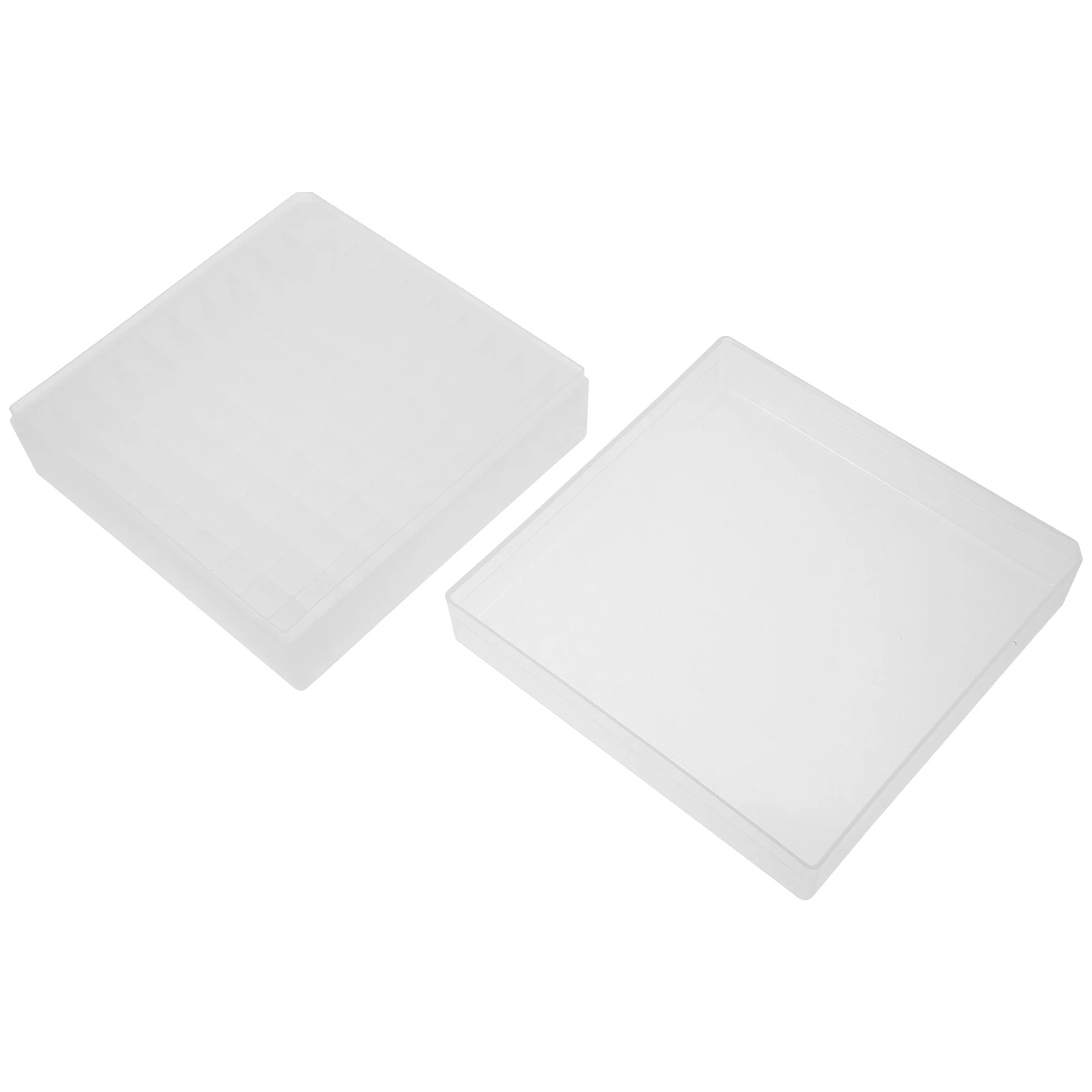 

Freezer Storage Box for 1 8ml Microcentrifuge Tubes Lab Cryogenic Container Rack Holder Plastic Test Tube Organized