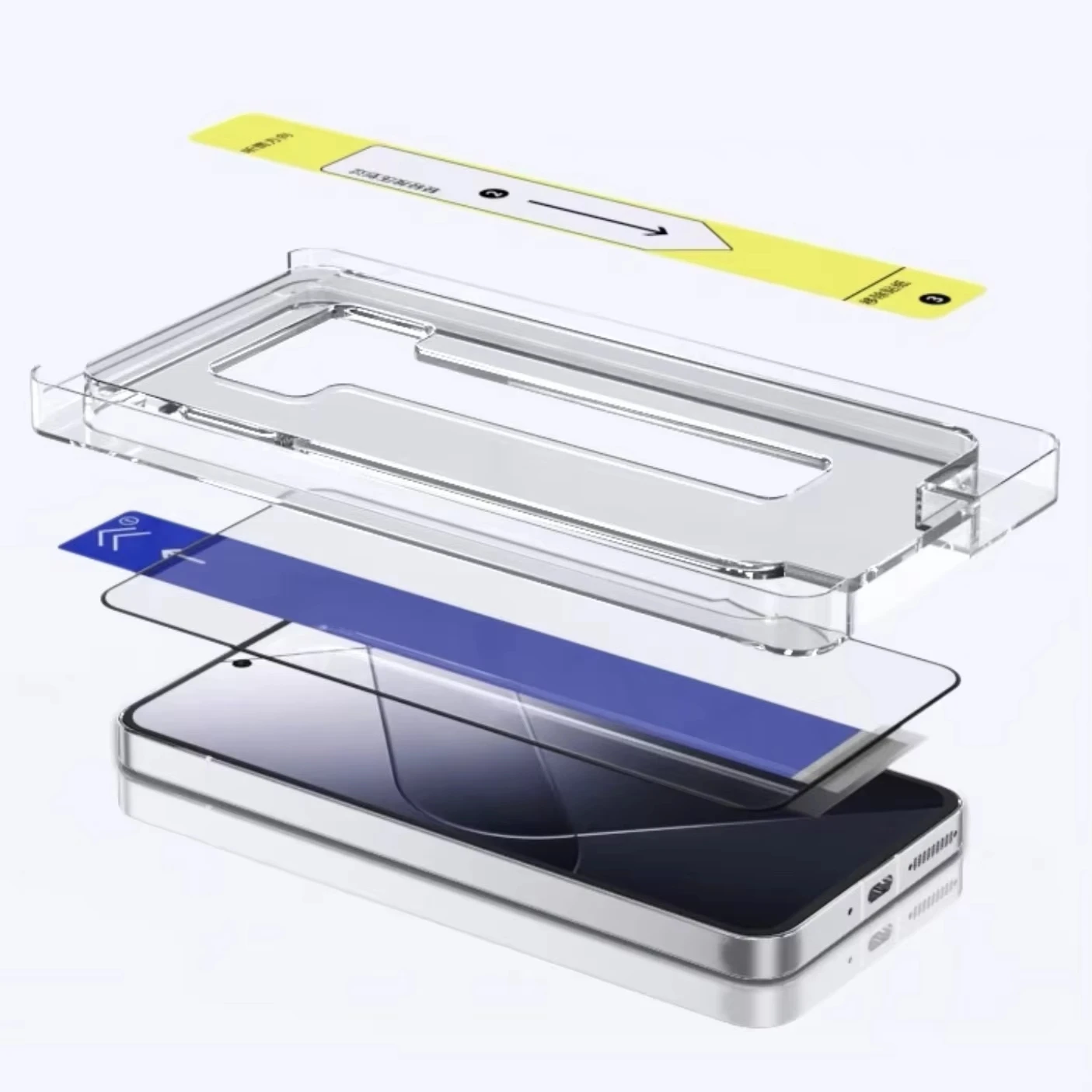 Displayschutzfolie aus gehärtetem Glas für Google Pixel 10, 9, 8, 7, 11 Pro XL, 9a, 8a, 6a, 10a, Fingerabdruck-Schutz, robustes Zubehör, inklusive Staubentfernungskit. – Detail 3
