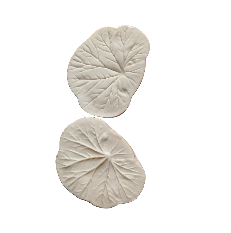 Lotus Leaf Veiner Silicone Mold Chocolate Fondant Gumpaste Marshmallow Sugar Clay Candle FlowerCold Porcelain Moulds M2109