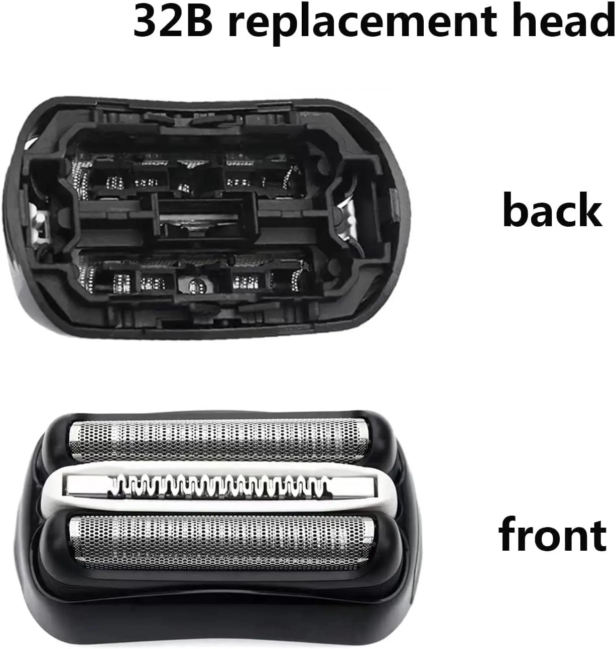 Braun 32B S3 wymiana elektryczna akcesoria głowica golarki kompatybilne z golarką elektryczną seria Braun 3 3040s 3070cc 3000s 3010