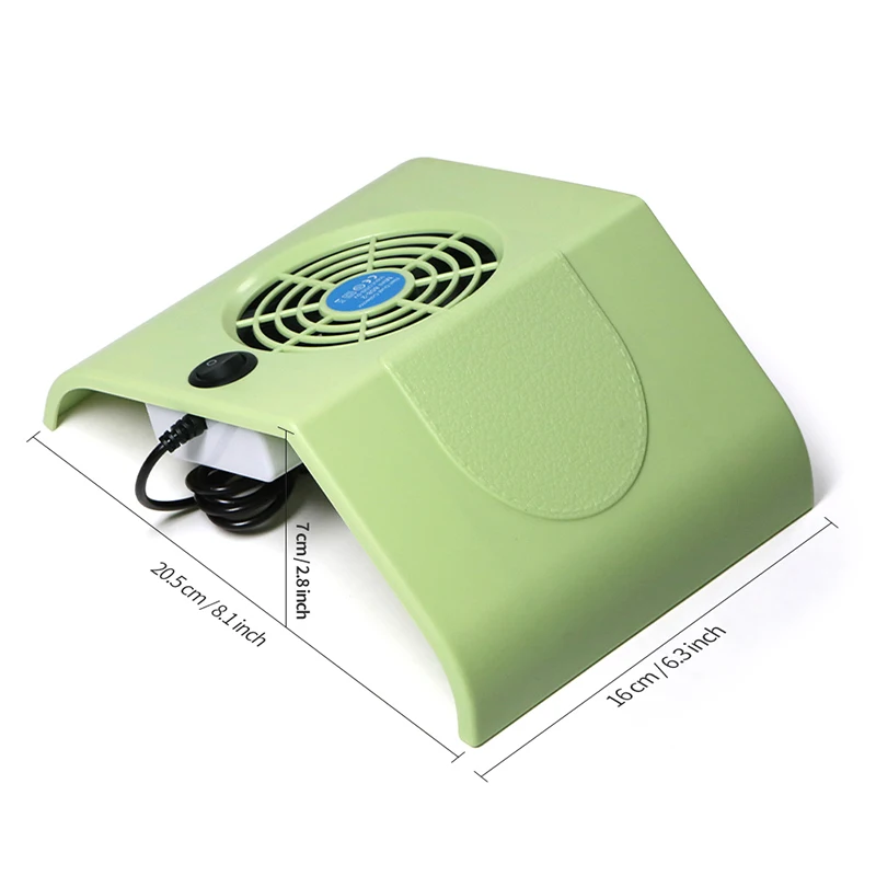 Mini collecteur de poussière d'ongles USB, extracteur de poussière d'ongles Portable, aspirateur d'ongles, filtre de ventilateur, outil de manucure pour Nail Art, forte puissance