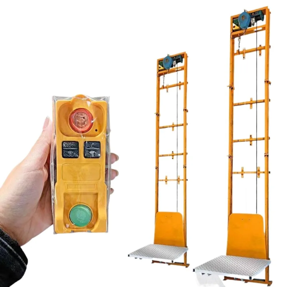 

Electric small lift household cargo elevator hydraulic lifting platform