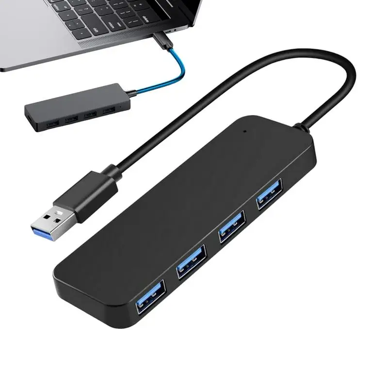 High Speed 4 Ports USB Hub 3,0 Adapter Expander Multi USB Splitter Mehrfach Extender für PC Laptop
