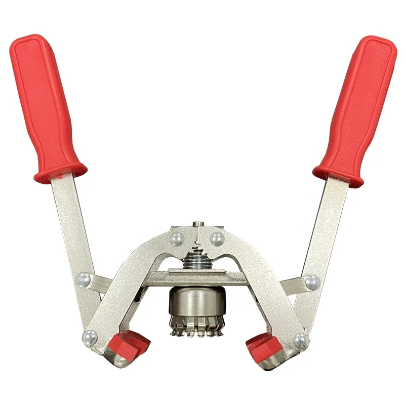 Manual Beer Bottle Capper Twin Lever Hand Ring Pull Capper Bottle Sealer for Home Brew Beer Making