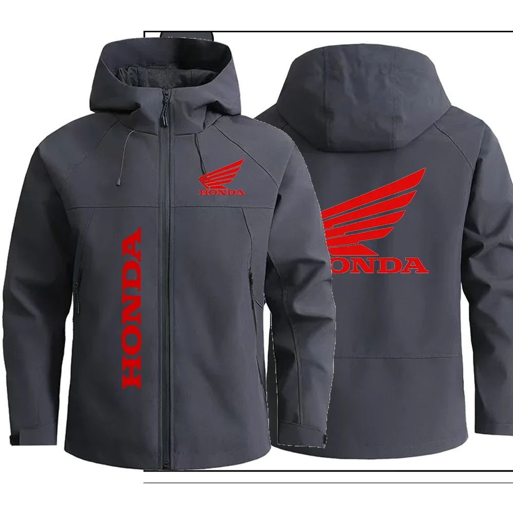 

2026 hot men's Honda motorcycle racing suit, outdoor mountaineering suit Rompevos fashion brand