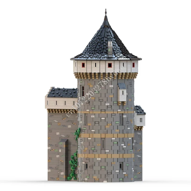 

10078 деталей The DONJON - Часть 2 MOC: Креативная модель уличной сцены, конструктор, архитектурная модель для сборки, развивающая игрушка, подарок