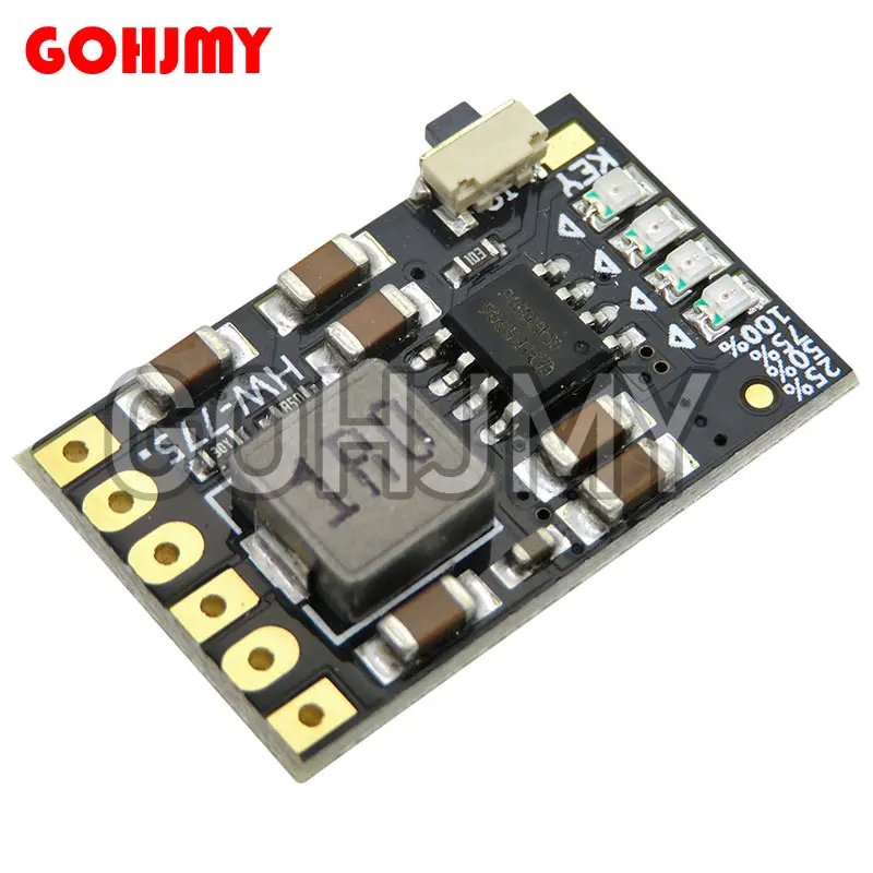 1pcs 2A 5V Charge Discharge Integrated 3.7V 4.2V Lithium Battery Boost Mobile Power Protection Diy Electronic PCB Board Module