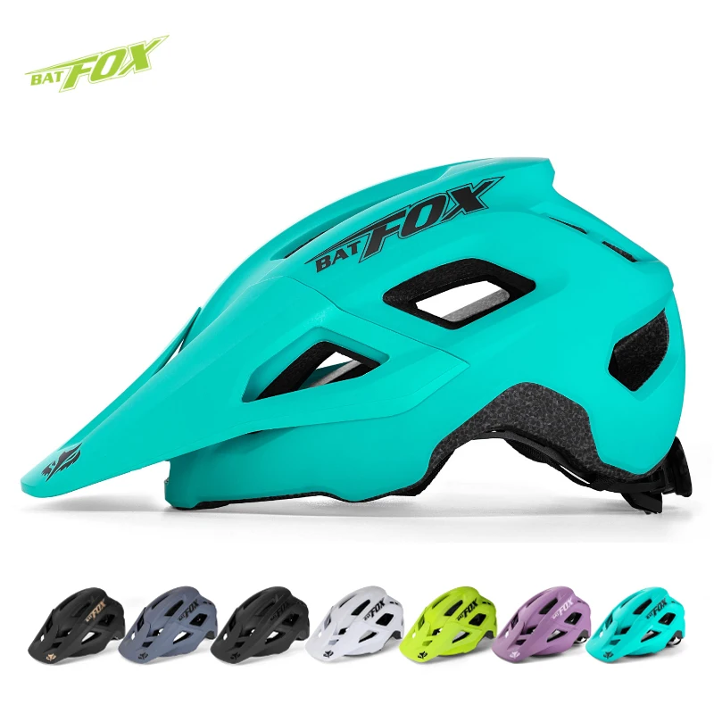 

BAT FOX Bicycle Helmet Mtb Integrally-molded Electric Scooter Mountain Road Bike Safety Cap Women Men Ultralight Cycling Helmets