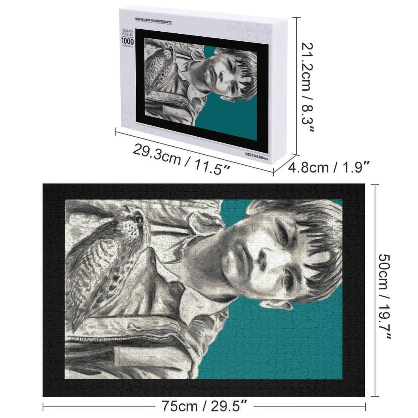 Пазл Billy Casper- Kes, новые игрушки для детей, 2022, персонализированная детская игрушка, персонализированные подарки для детей, персонализированный пазл