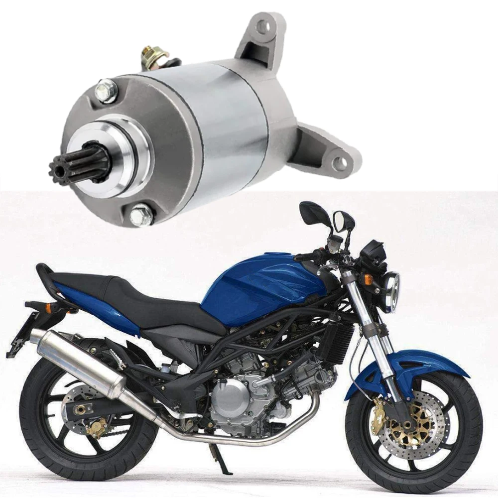 Motorcycle Starter Motor For Cagiva Raptor 650 For Suzuki SV400 SV650 SFV650 DL650 VZ800 31100-19F00 31100-48E00