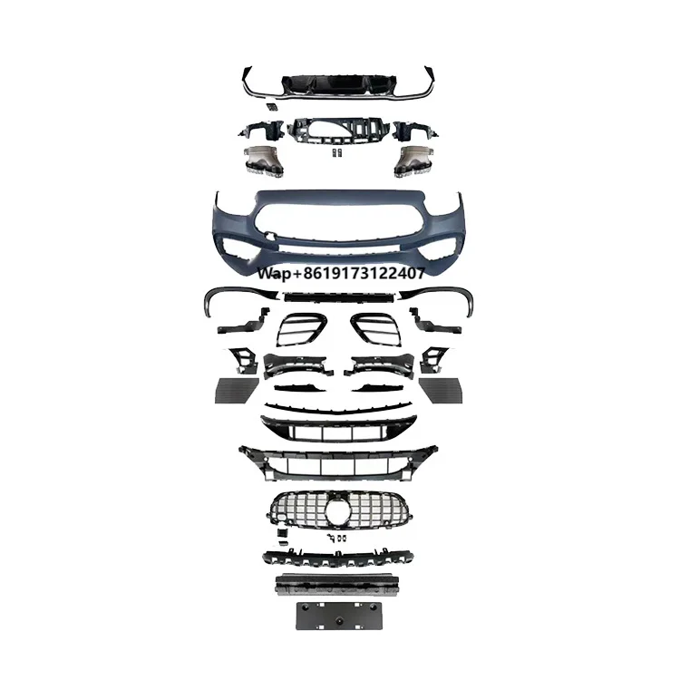 

High Quality E63 AMG Style Bodykit Rear Diffuser Grille Front Bumper Body Kit for E-Class W213 2021+