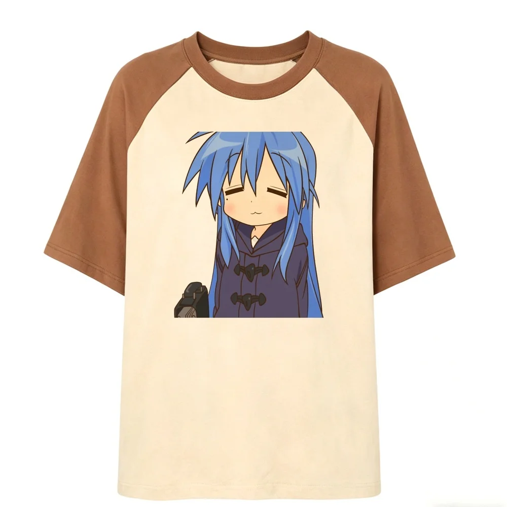 Lucky Star Otaku tshirt femme gyaru cutecore graphic cheap cute shirt dollette y2k scene  vintage 80s