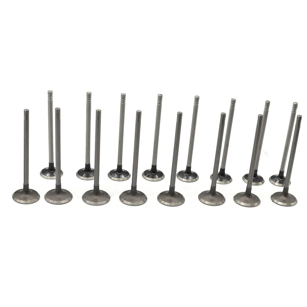Engine Intake Exhaust Valves 16Pcs Kit Fit 1.4 L L4 GAS DOHC LWD LDD A 14 NET LUJ For GM Chevrolet Cruze Buick Cadillac ELR 1.4L view 5
