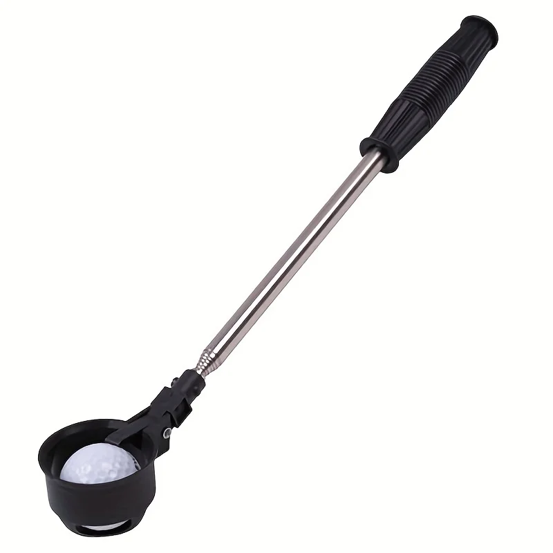 Telescopic Golf Ball Retriever, Stainless Steel Portable Golf Pick Up Tool, Premium Golf Accessory for Men Unique Golf Gift Idea - view 2
