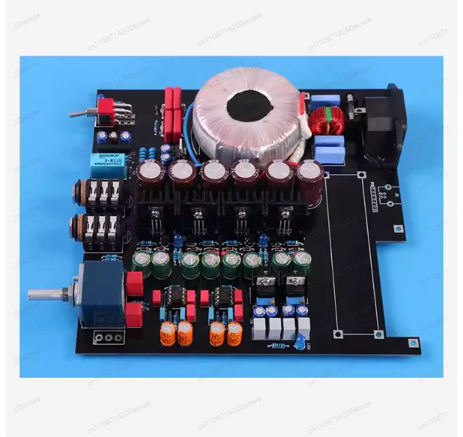 Delicate Sound Quality Reference Motor Power A2 Headphone Amplifier Kit Parts Finished Board Powerful Headphone Amplifier