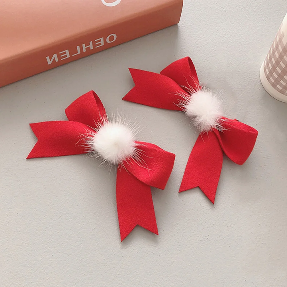 

2Pcs Bowknot Hair Bow Stylish and Unique Accessory for Women to Shine in Crowd Bowknot Hairpin Hair Pin Headdress