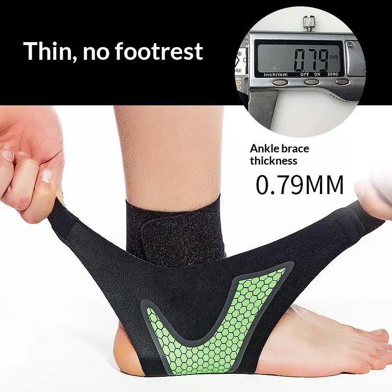 Hot Sale 1Pc Ultra-thin Ankle Brace Strap Compression Stabilizes Tendons Motion Ankle Fixation Brace Prevents Ankle Sprains