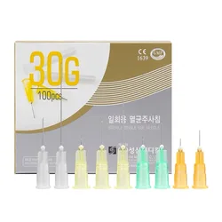 Disposable 18G 25G 27G 30G 34G 32G Small Painless Superfine Beauty needle 4mm 13mm 25mm 30mm ultrafine Teeth Eyelid Tool Needles