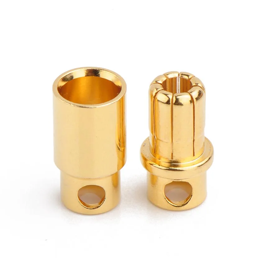 10 par 2 mm 3 mm 3,5 mm 4 mm 5 mm 5,5 mm 6 mm 6,5 mm 8 mm Pozłacana wtyczka kulkowa Wysokoprądowe złącze bananowe do RC Lipo