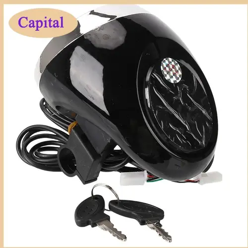 Imagen 2 del producto Para CItycoco Angel Eyes 48/60v faro Scooter Eléctrico turktron faro eléctrico para motocicleta piezas de Scooter de China