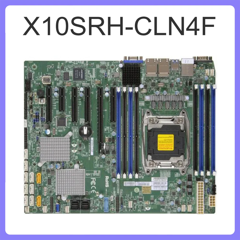 

Семейка E5-1600/2600 V3/V4 LGA2011 для материнской платы Supermicro X10SRH-CLN4F