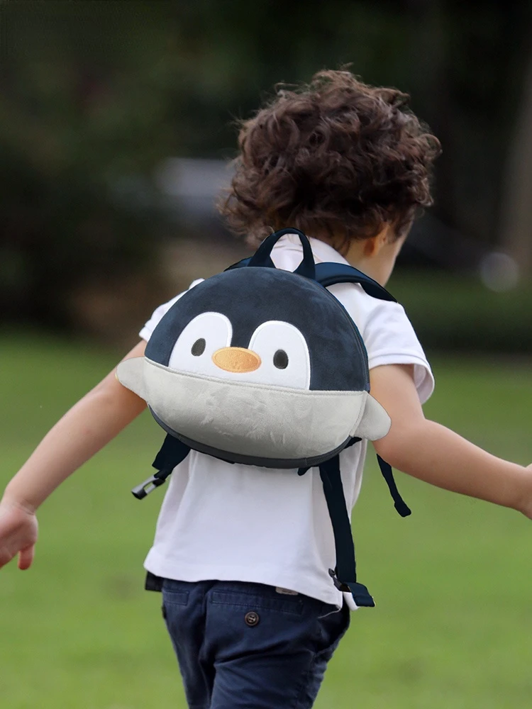 

Backpack for Girls Supercute Penguin Anti Loss Backpack Boys and Girls Years Old Cute Pet Cartoon Traction Anti Loss Schoolbag