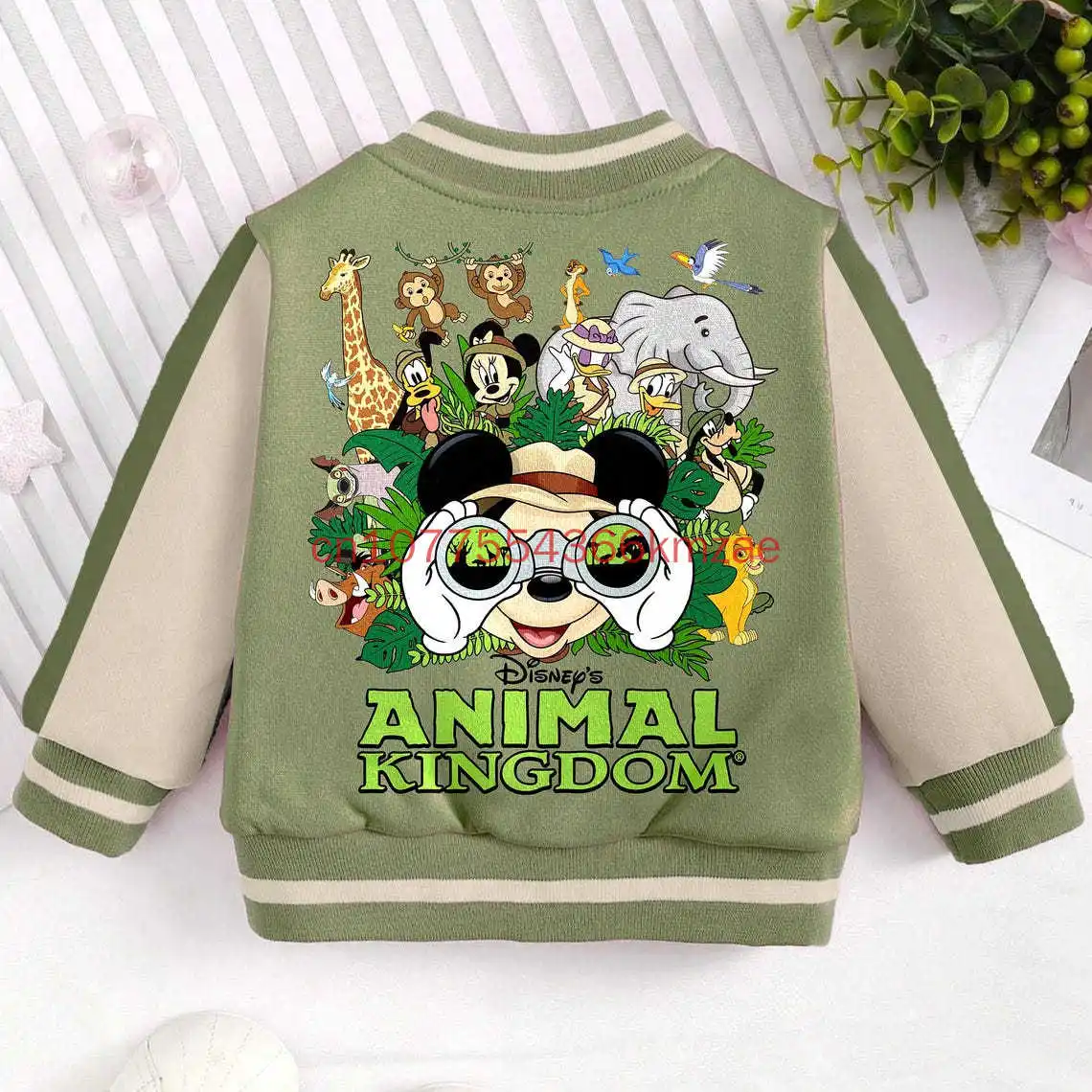 

New Disneyland Mickey Friend Jacket 3d Print Coat Cartoon Kid Streetwear Harajuku Bomber College Jacket