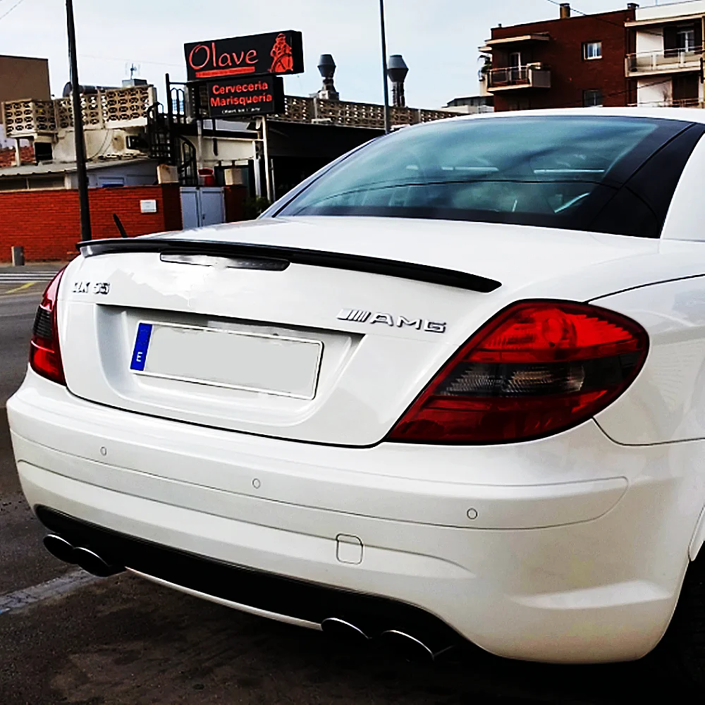 2004-2010 메르세데스 벤츠 SLK R171 SLK200 SLK280 SLK300 SLK350 SLK35 SLK55 리어 트렁크 리드 스포일러 윙 자동차 액세서리 ﻿ 부품 썸네일 3