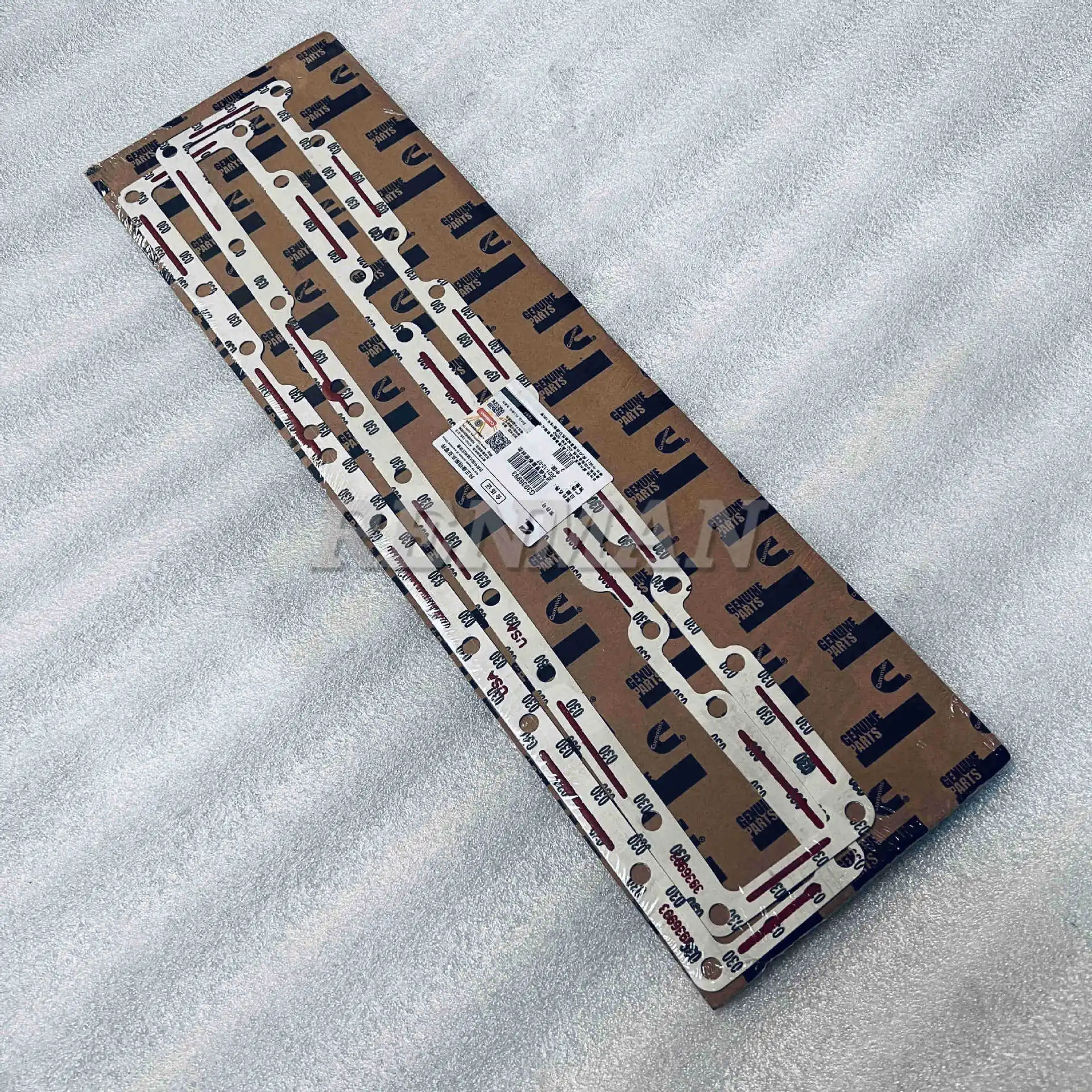 

2Pcs Cummins 6CT intake pipe cover gasket 3914311 Dongfeng automobile engine intake pipe gasket 3936993