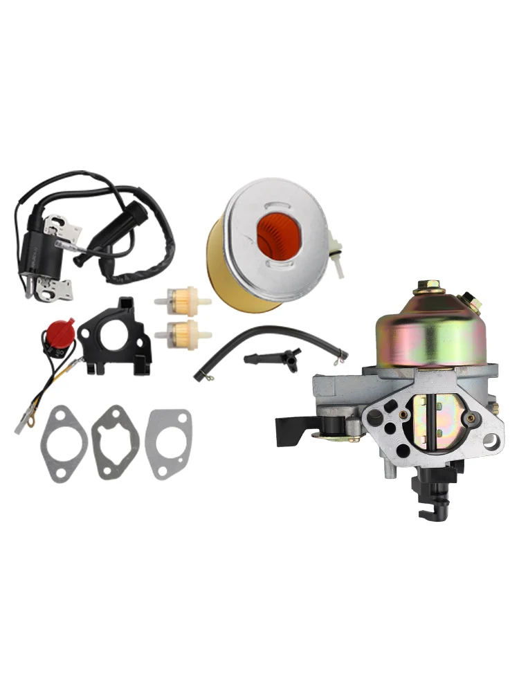 Carburetor Kit for Honda For GX340 For GX390 Engines Replacement for 13Hp 11Hp Models Including Gaskets Filters and More