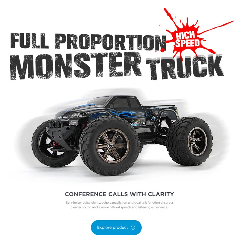 X9115 RC Car 1/12 High Speed Remote Control Car Off Road Vehicle 42km/h 2.4Ghz Radio control car for Kids Adults RTR vs 16103