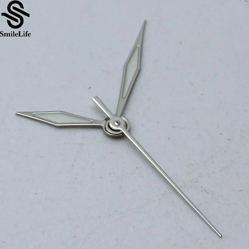 SmileLife NH35 Lancette lucide in argento verde luminoso per il Giappone NH35/NH36/4R/7S Movimento automatico Accessori per orologi meccanici