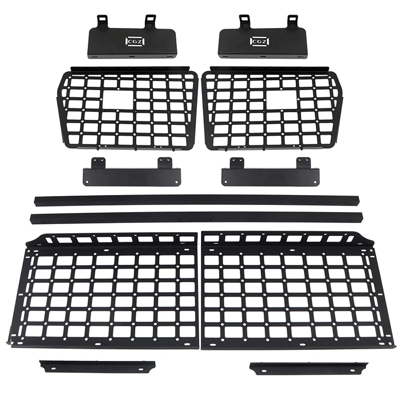 For Land Rover Discovery 3 Discovery 4 LR3 LR4 2004-2016 Rear Boot Trunk Modular Cargo Rack Shelf Storage Organizer Molle Panel