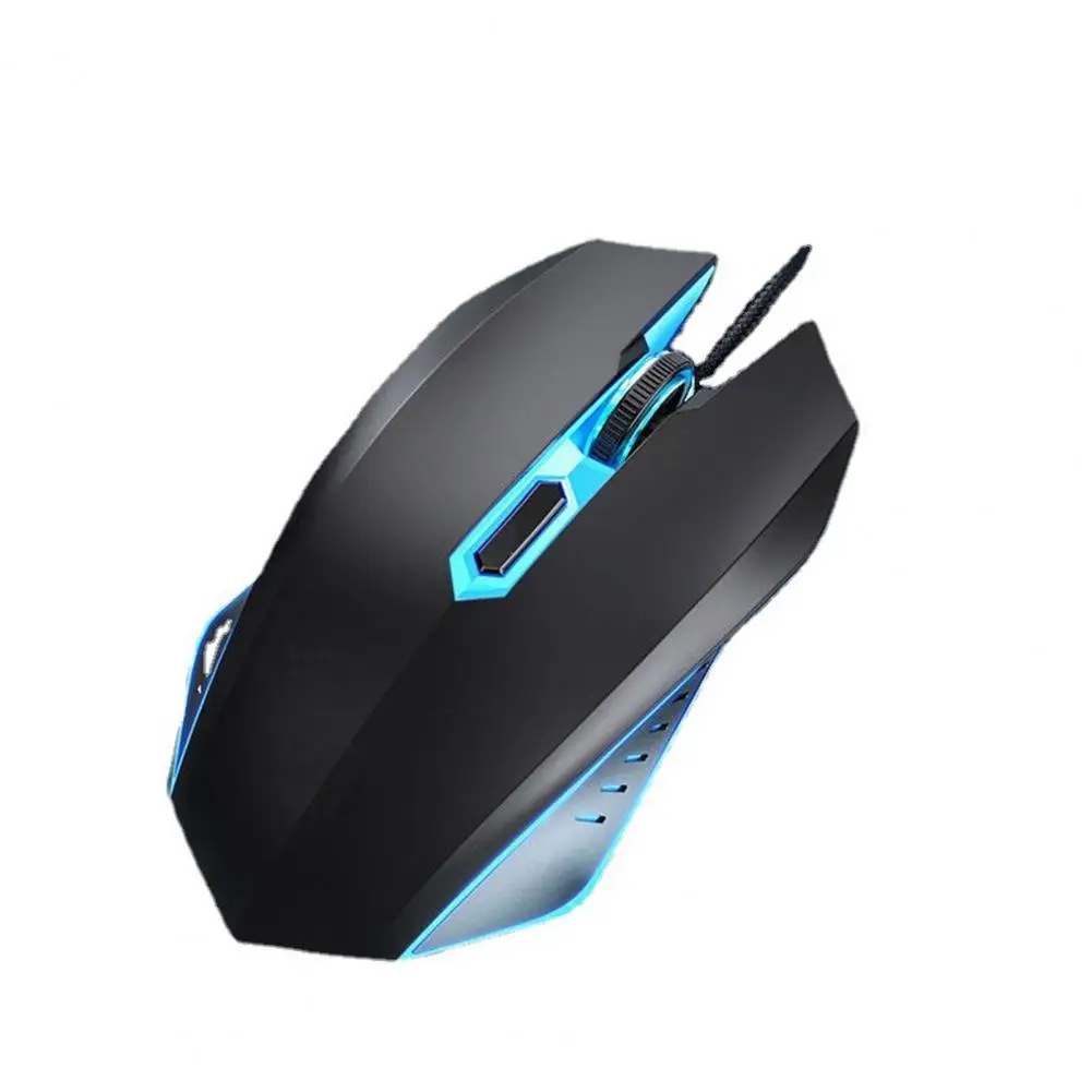 GM130 Wired Mouse Ergonomic Luminous Colorful Breathing Lights Roller DPI Adjustable 4 Buttons USB Optical Gaming Mouse