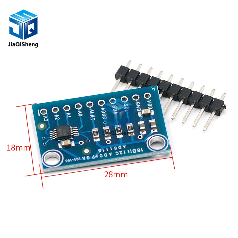 ADS1115 Ultra-Compact 16-Bit Precision Analog-to-Digital Converter ADC Development Board Module