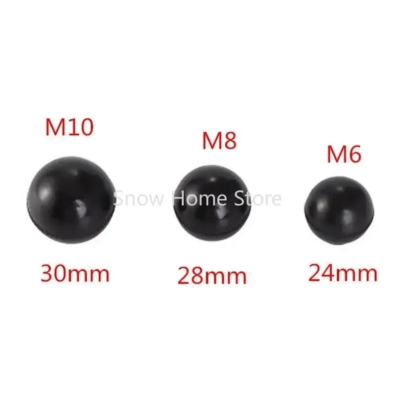 M6 M8 M10 Milling Machine Plastic Ball Operating Handle Bakelite Shift Lever Bar New 3pcs