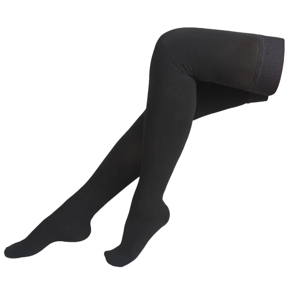 

1 пара компрессионных чулок до бедра, эластичные длинные носки до колена для женщин и мужчин, дышащие, износостойкие, для бега и спорта