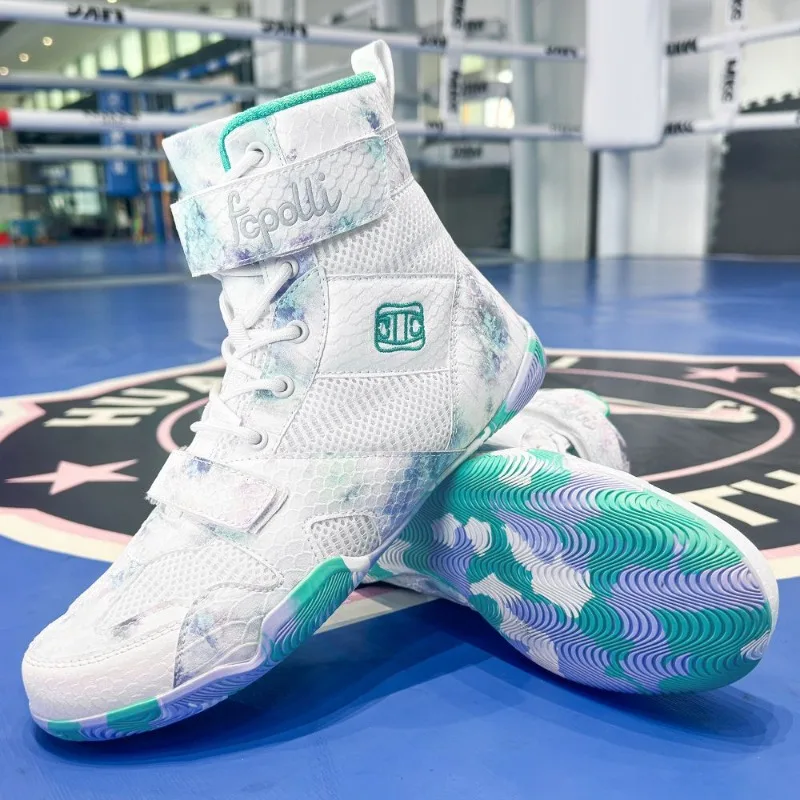 

Оригинальные боксерские ботинки 2026 года: удобные, высокие, для тренировок и соревнований, высочайшего качества, износостойкие, для спортзала и единоборств