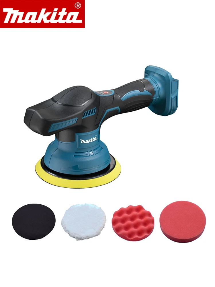 Makita Cordless 8 Gears Digital Display Car Polisher Electric Polisher Auto Car Waxing Polishing Machine For Makita 18V Battery