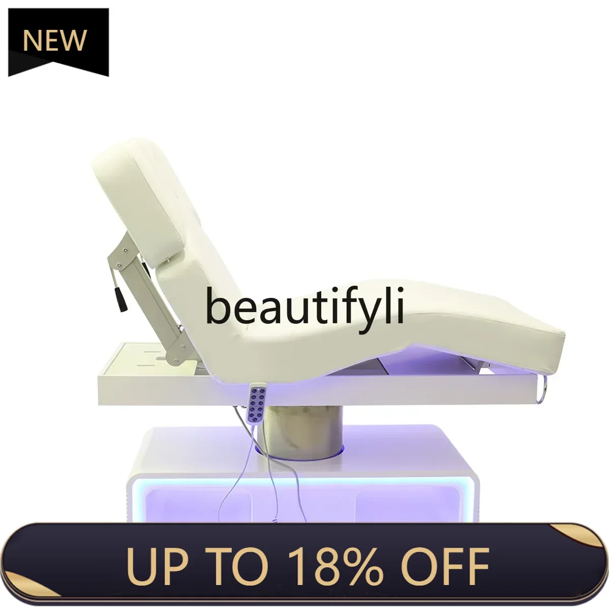 

Z189 Y High-end electric beauty bed with LED ambient light, beauty salon, medical beauty micro-injection