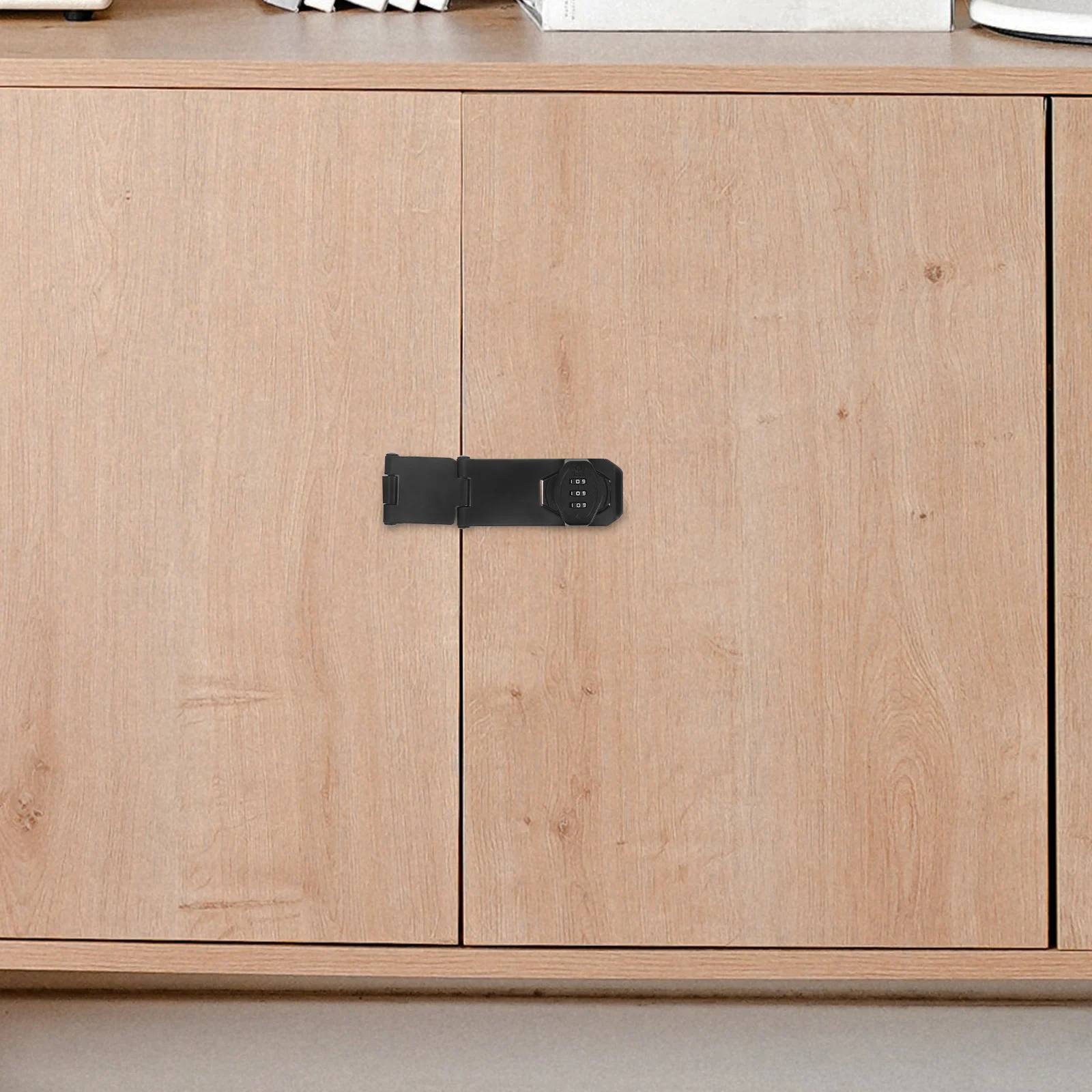 

Metal Combination Drawer Cabinet Password Keyless Hasp Home Office School Storage Closets Freezer Durable Double